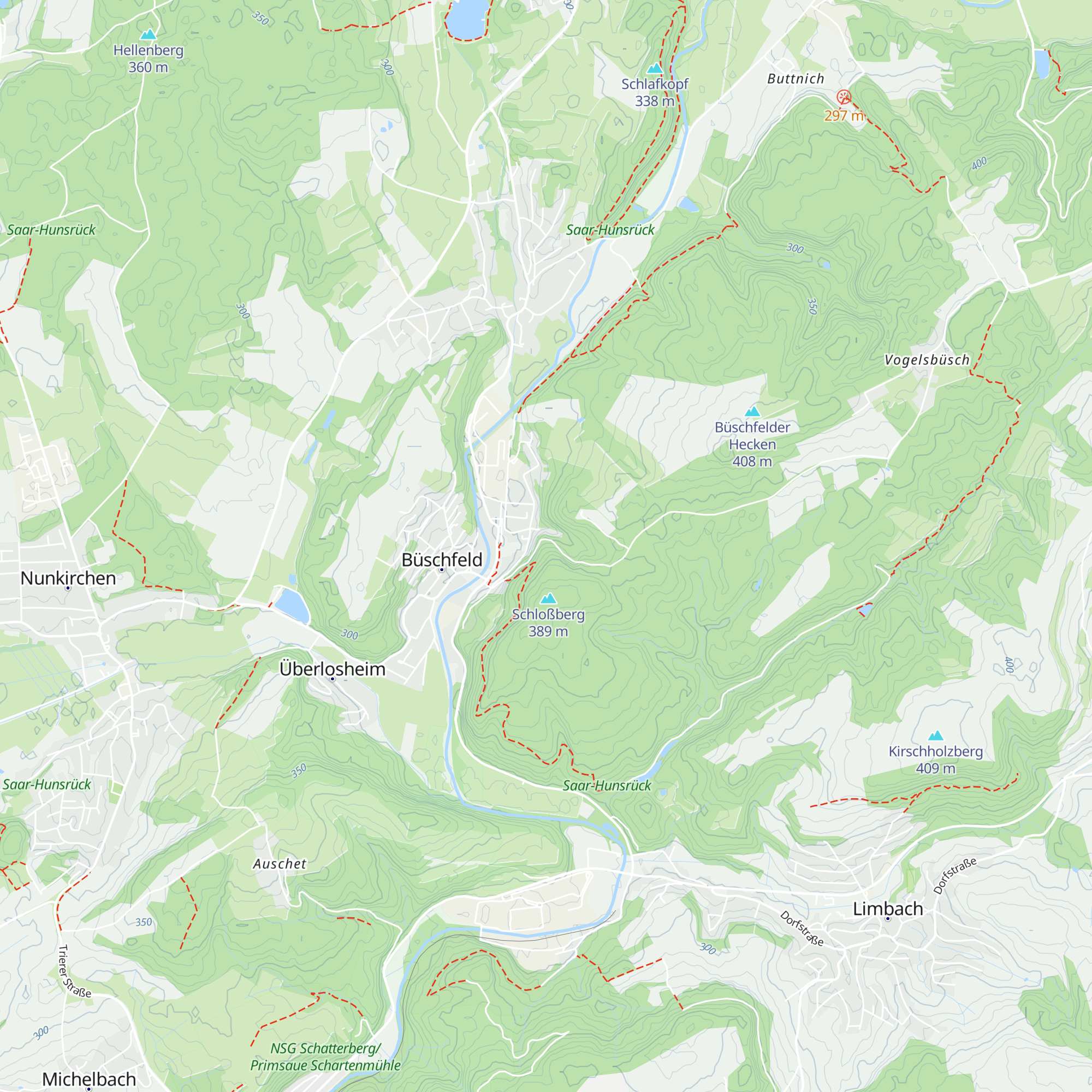 Hütte Schunzenkreuz map