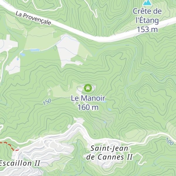Map of Le Manoir