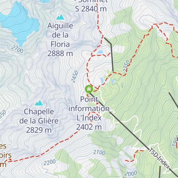 Map of Point information L'Index