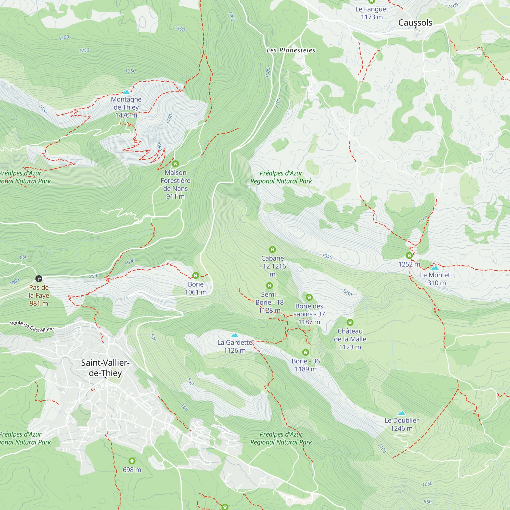 Cabane - 16 map