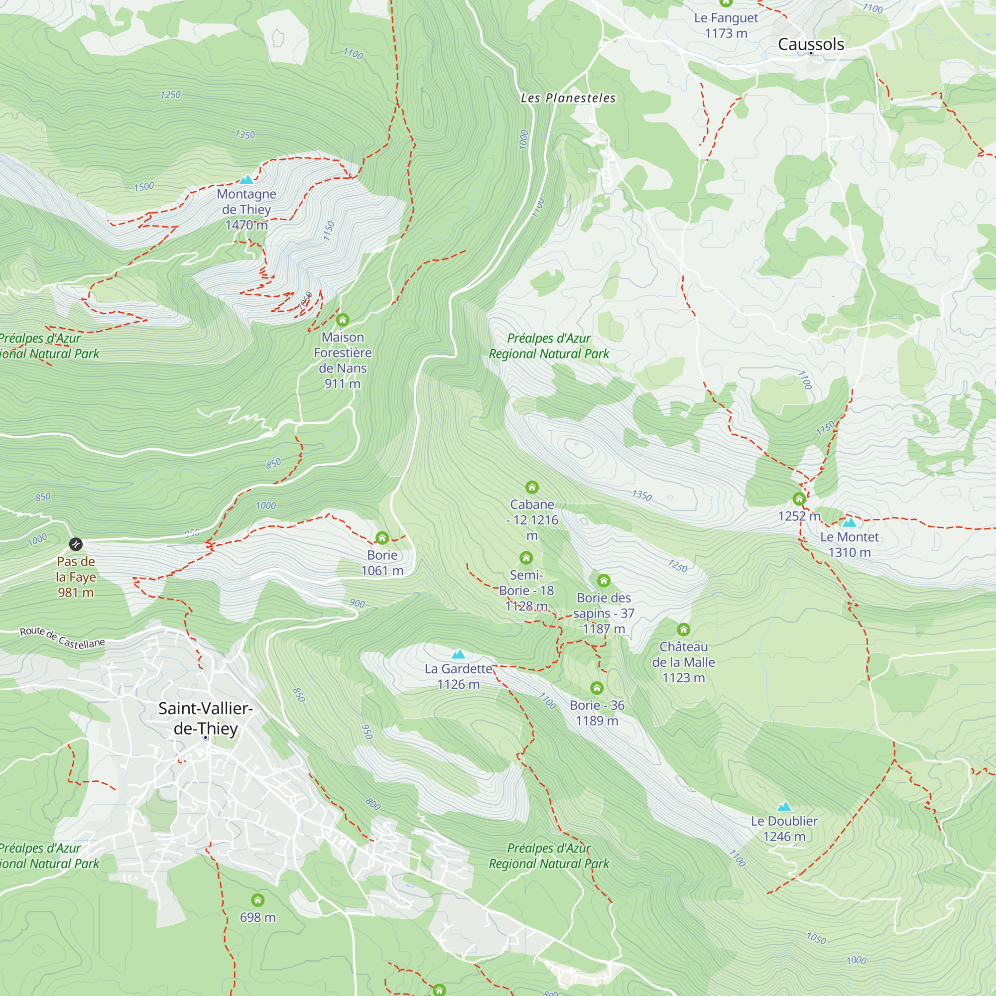 Cabane - 16 map