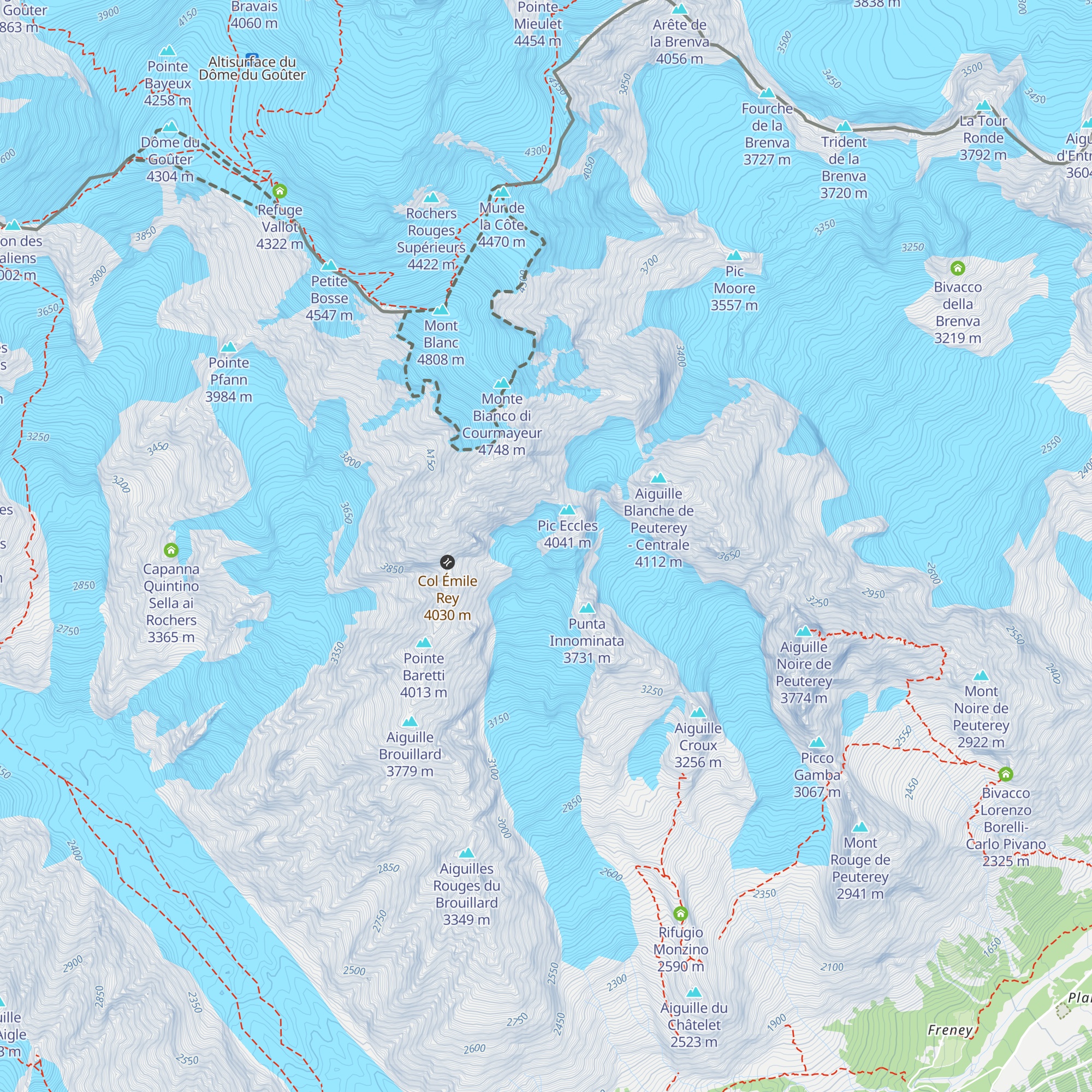 Bivacco Marco Crippa map