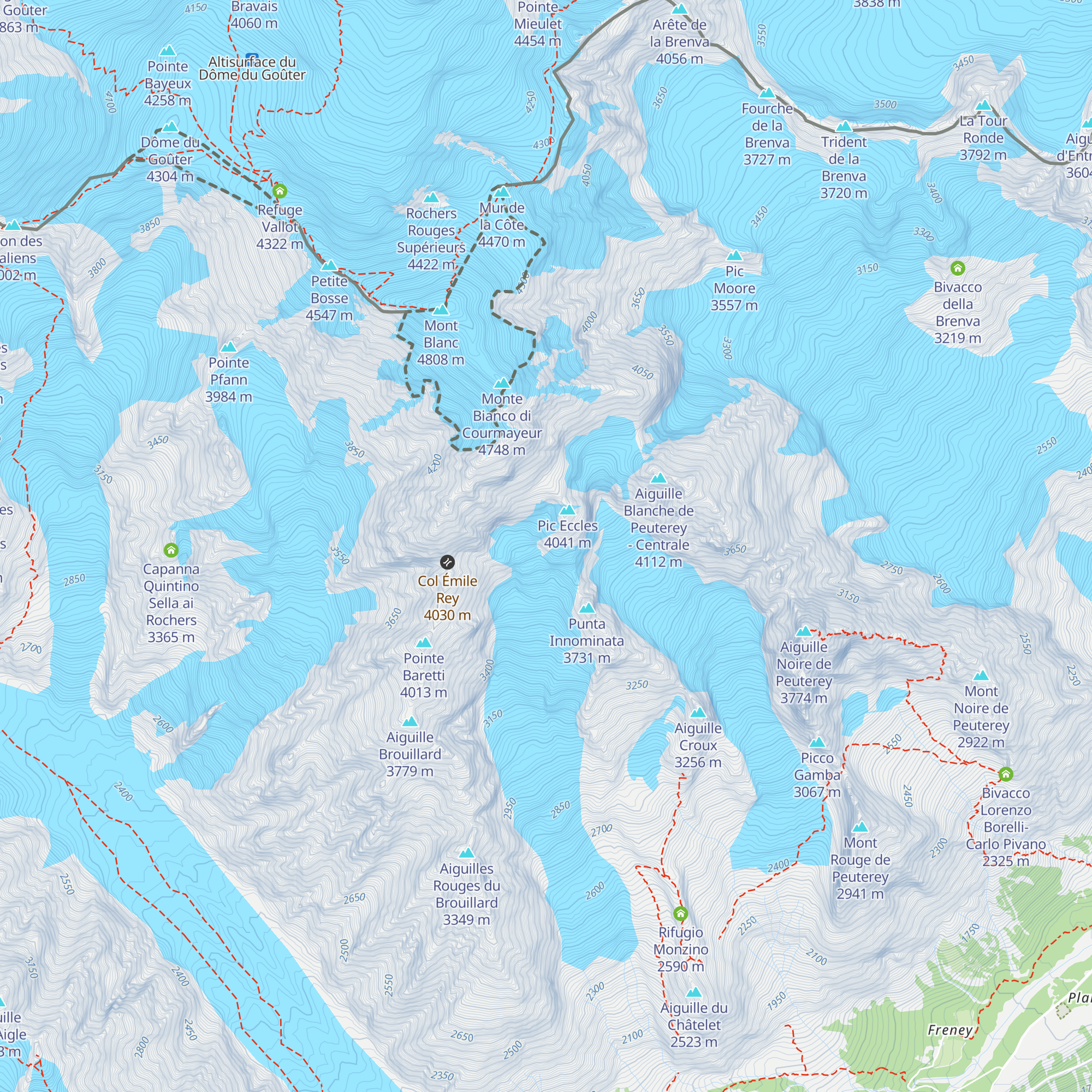 Bivacco Marco Crippa map