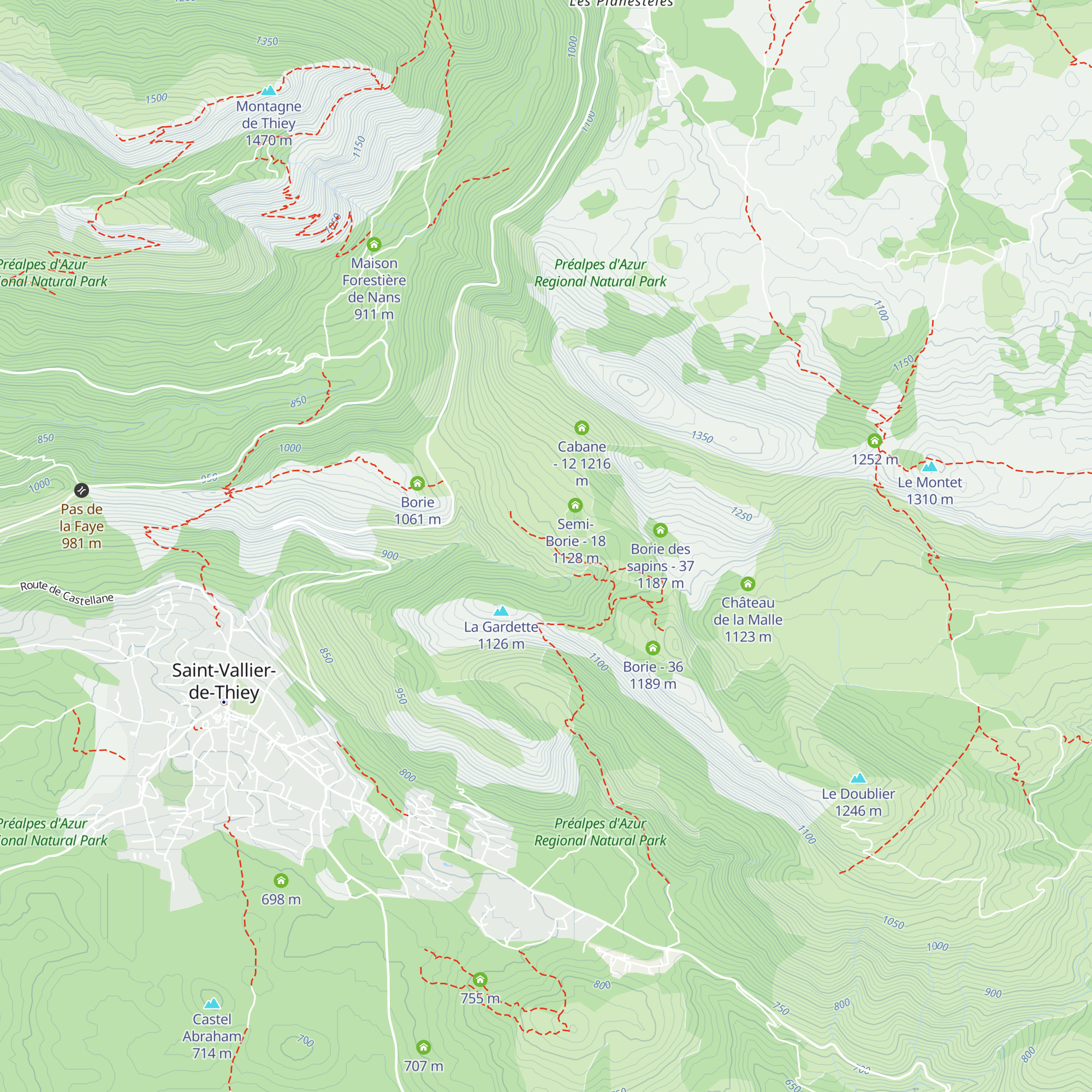 Borie - 3 map