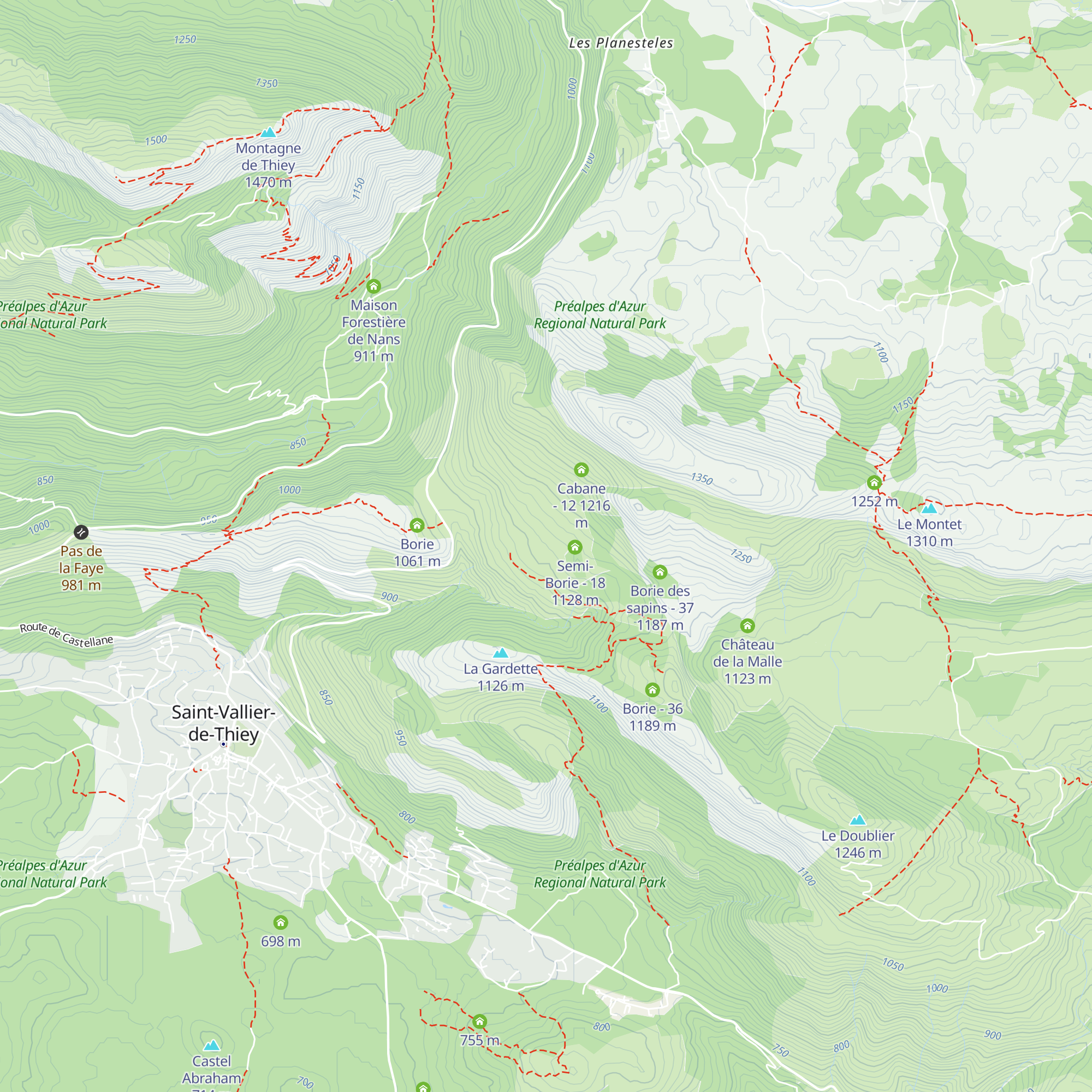 Cabane - 5 map