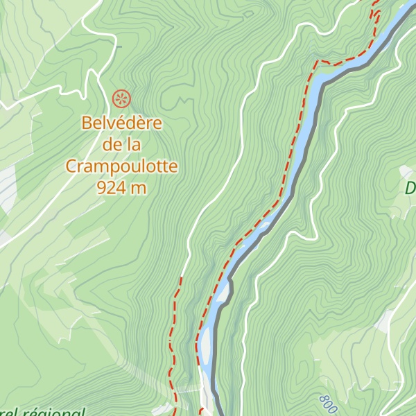 Map of Cabane des Neux de Fault