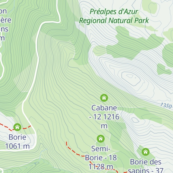 Map of Borie - 47