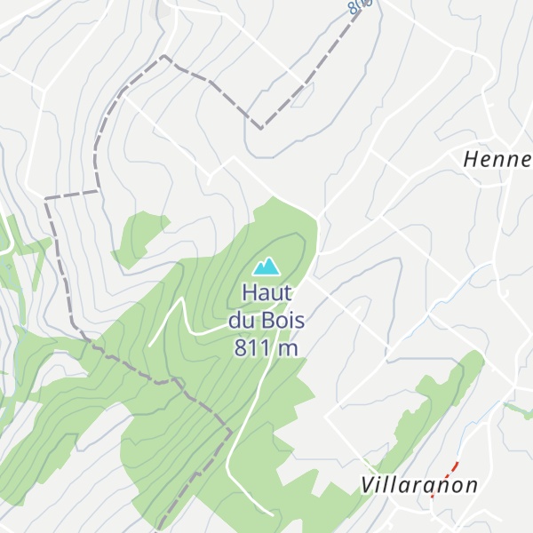 Map of Haut du Bois