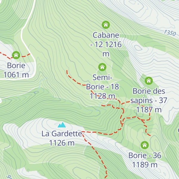 Map of Borie - 17