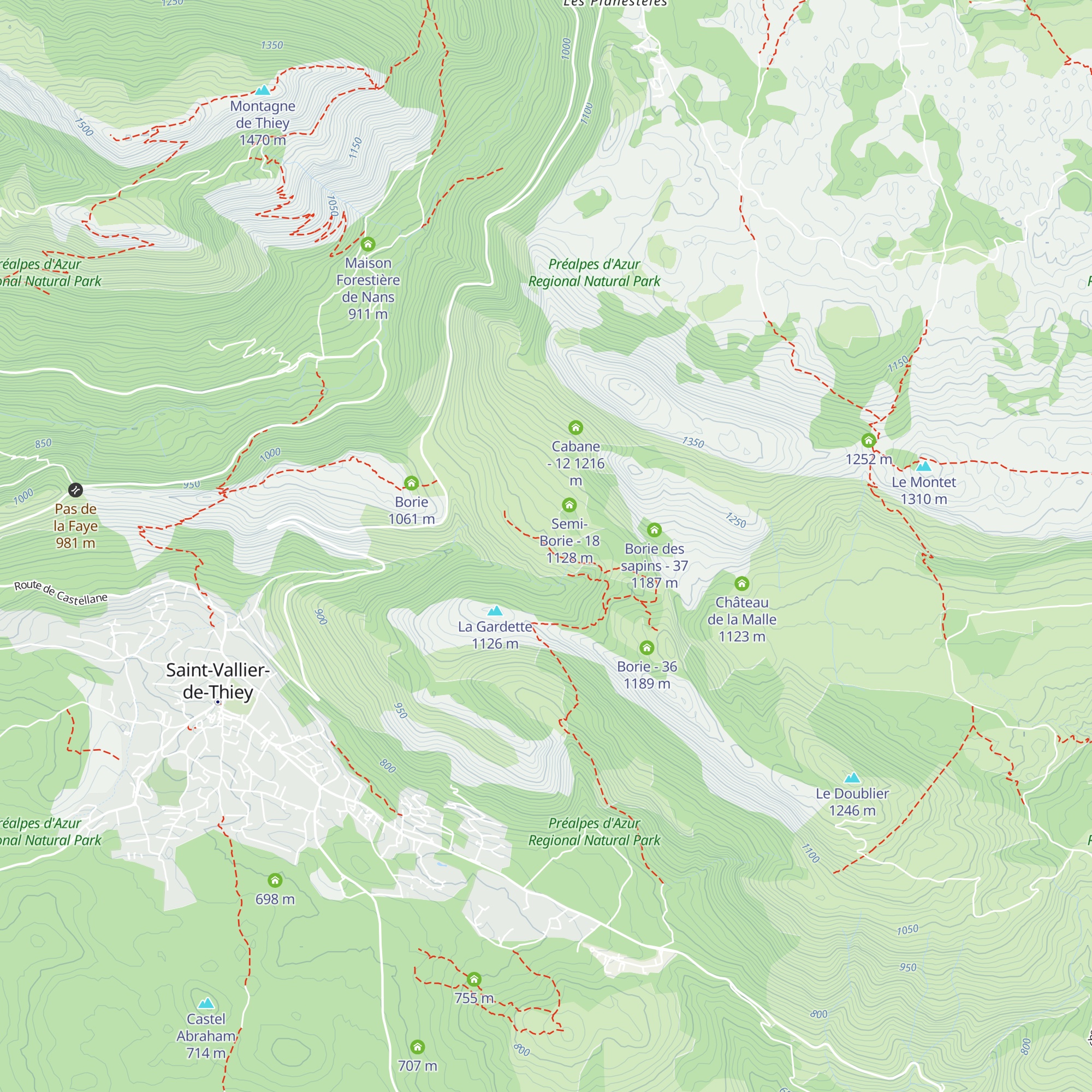 Borie - 17 map