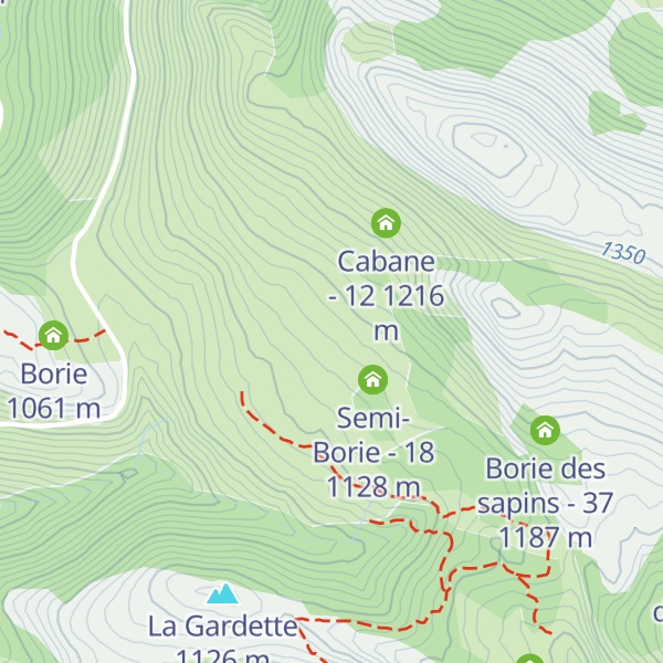 Map of Borie - 11