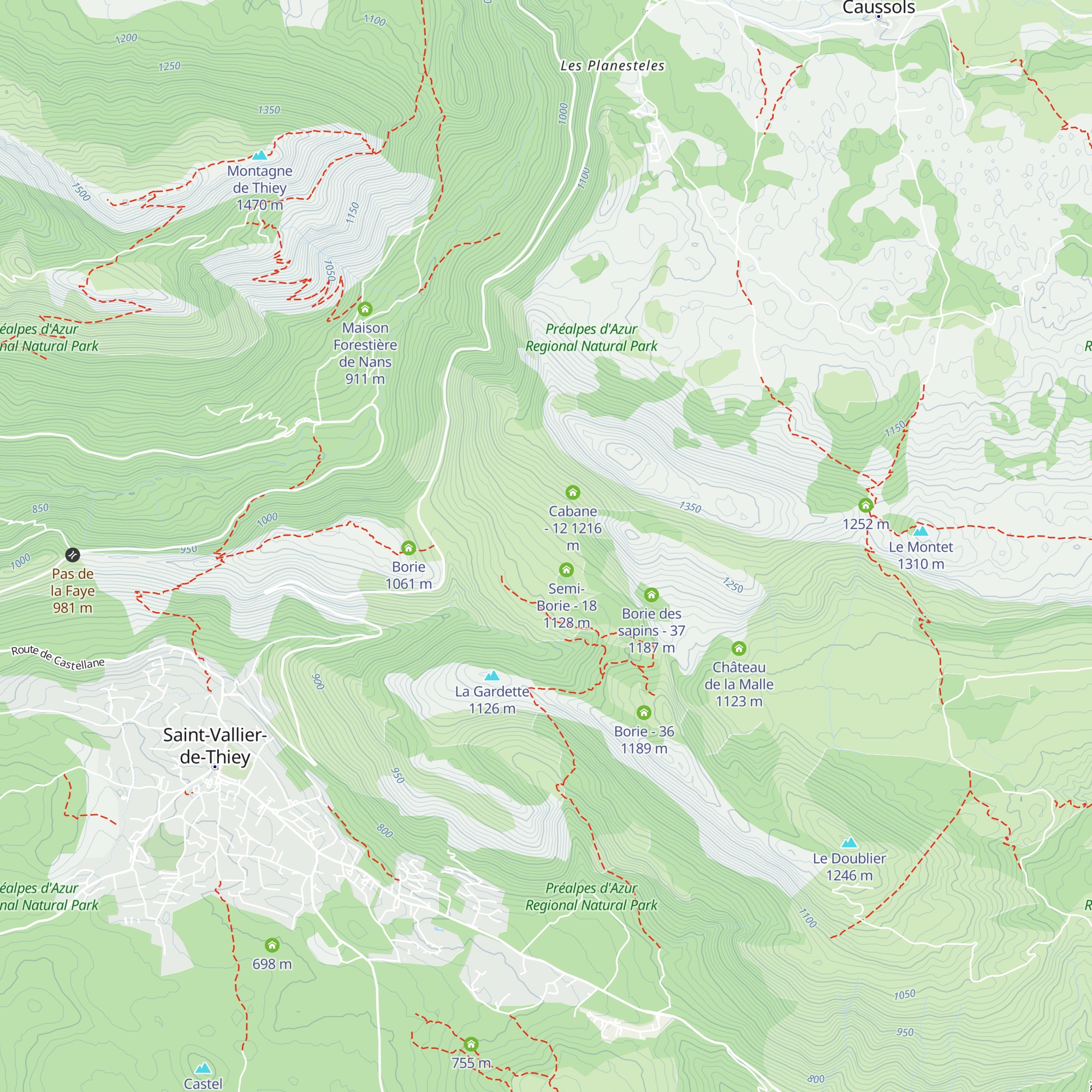 Borie - 11 map
