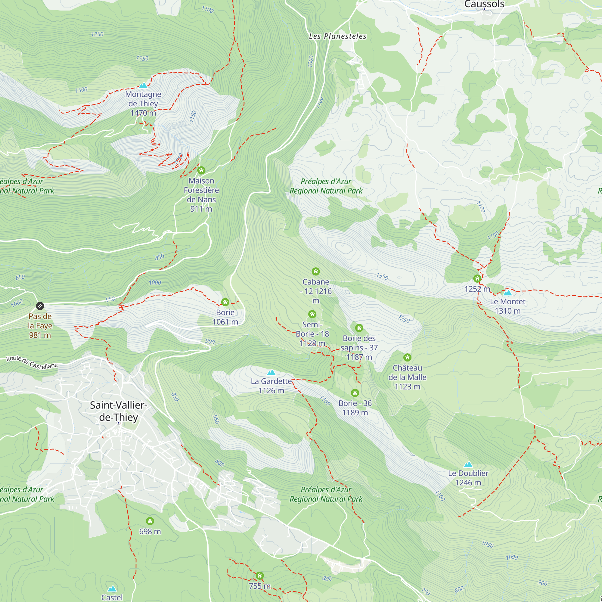 Borie - 11 map