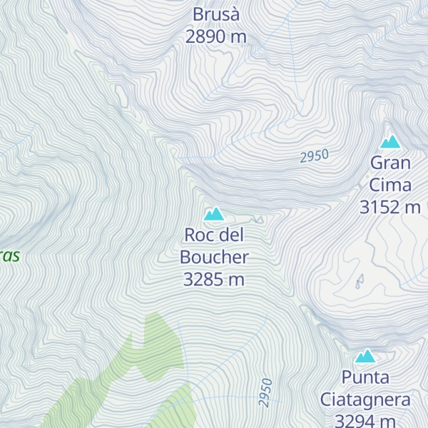 Map of Roc del Boucher