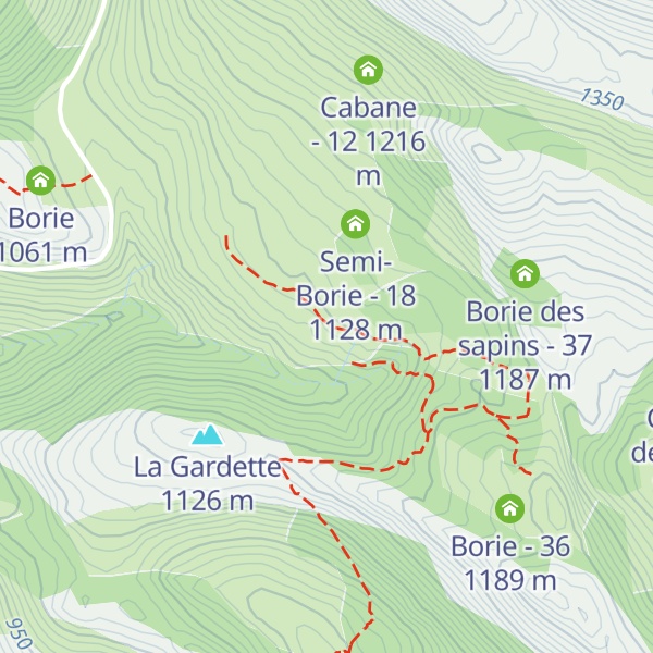 Map of Borie - 23