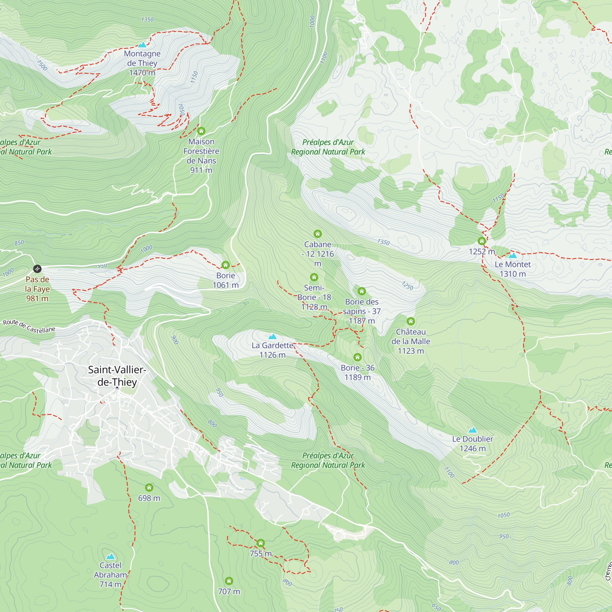Borie - 23 map