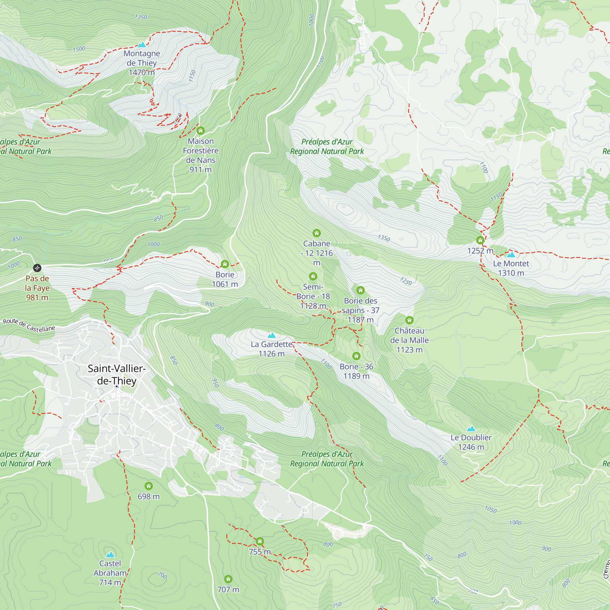 Borie - 23 map