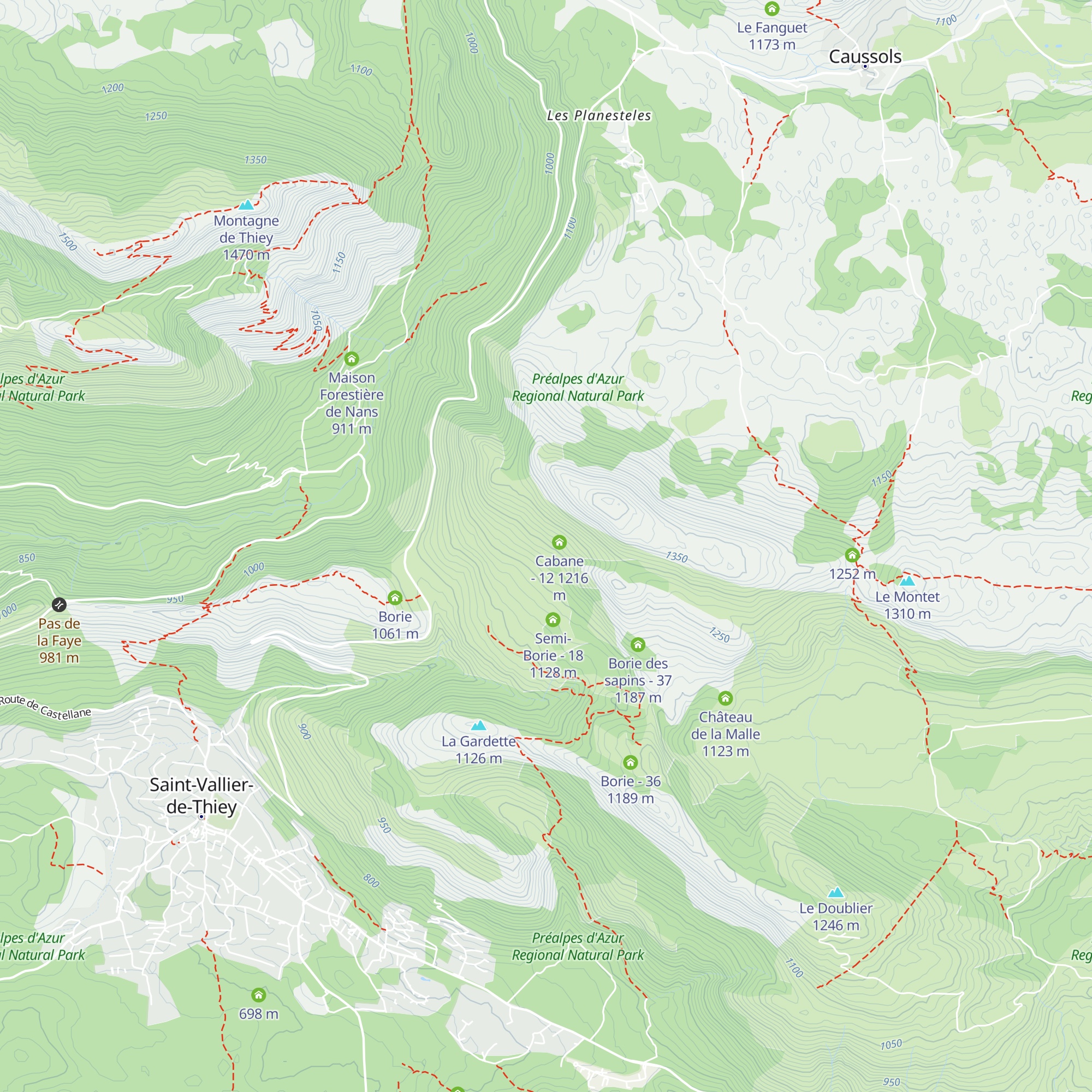 Cabane Double - 34 map