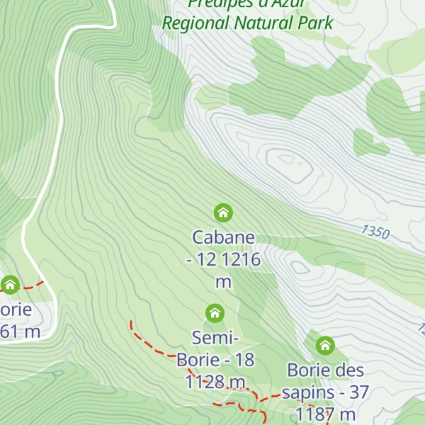 Map of Cabane - 14