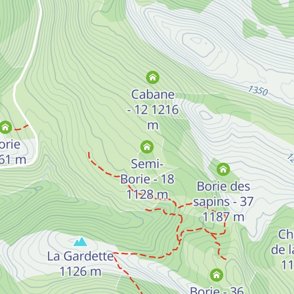 Map of Semi-Borie - 18