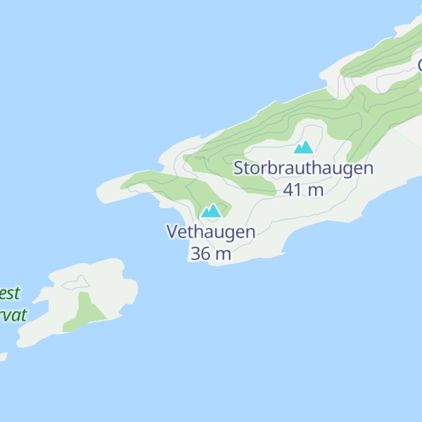 Map of Vethaugen