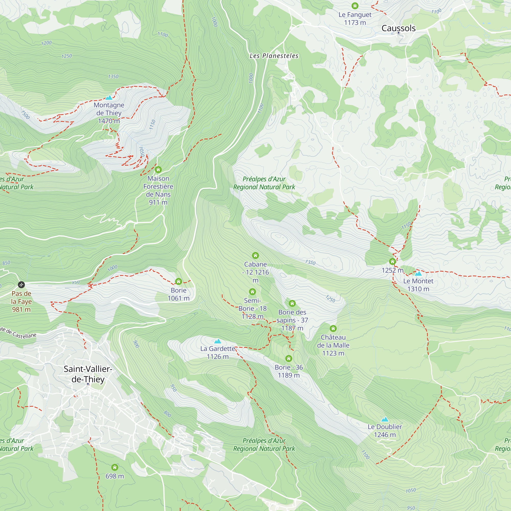 Cabane - 12 map