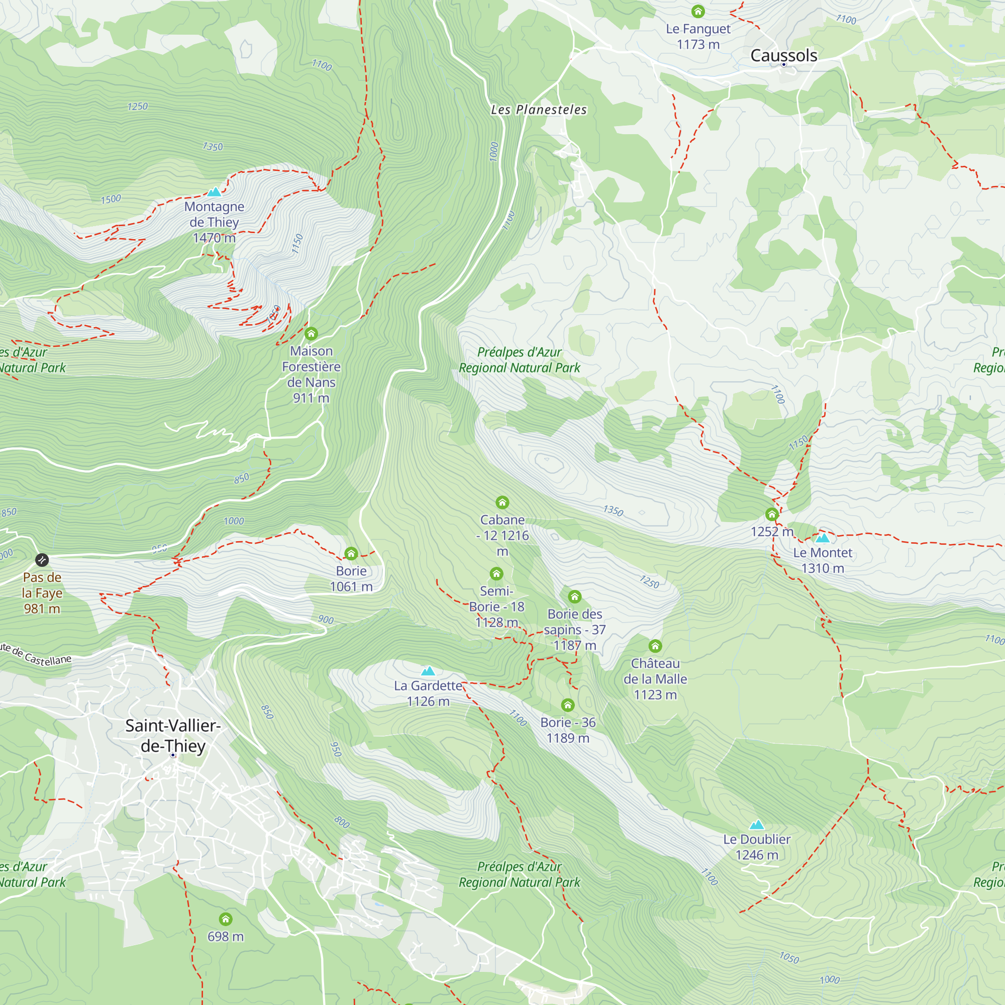 Cabane - 12 map