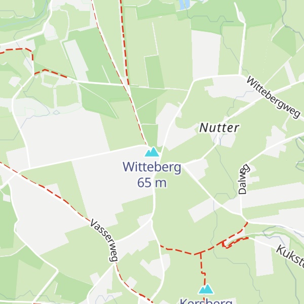 Map of Witteberg