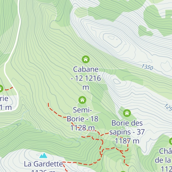 Map of Cabane - 20