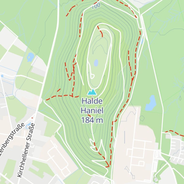 Map of Halde Haniel