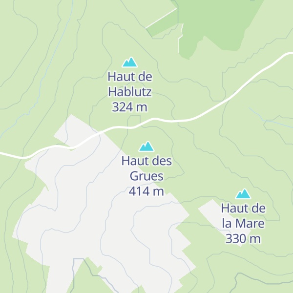 Map of Haut des Grues