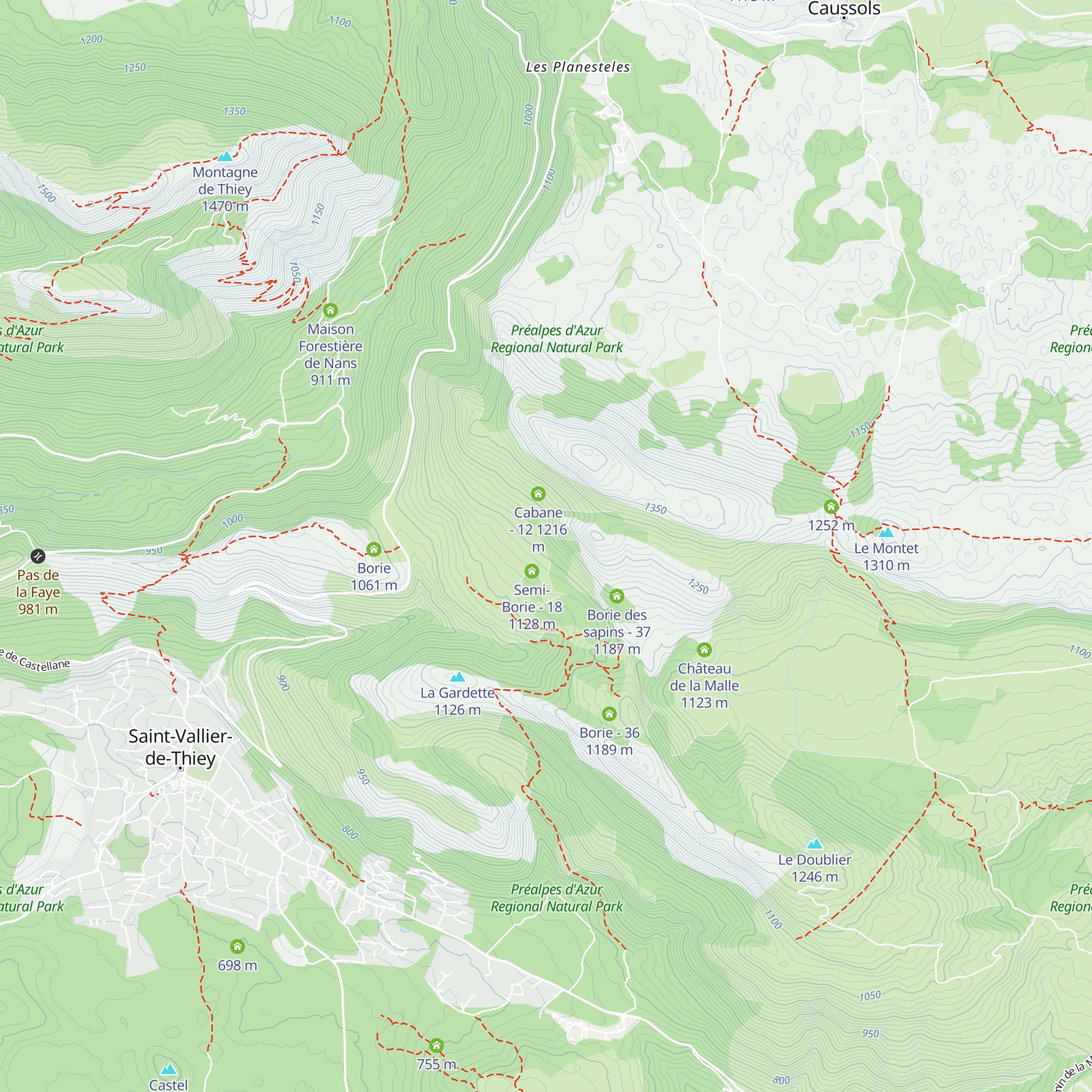 Cabane - 21 map