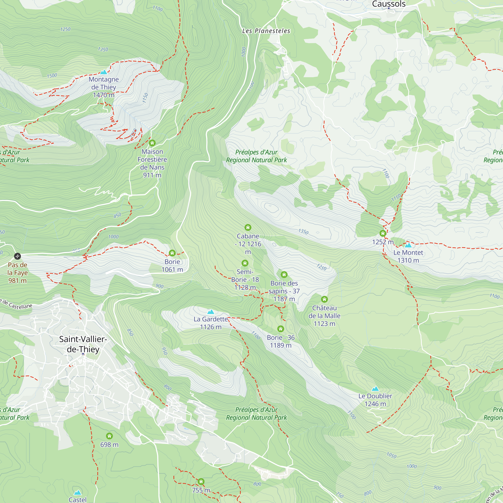 Cabane - 21 map