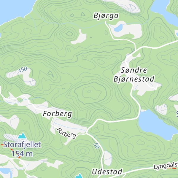 Map of Vardåsen