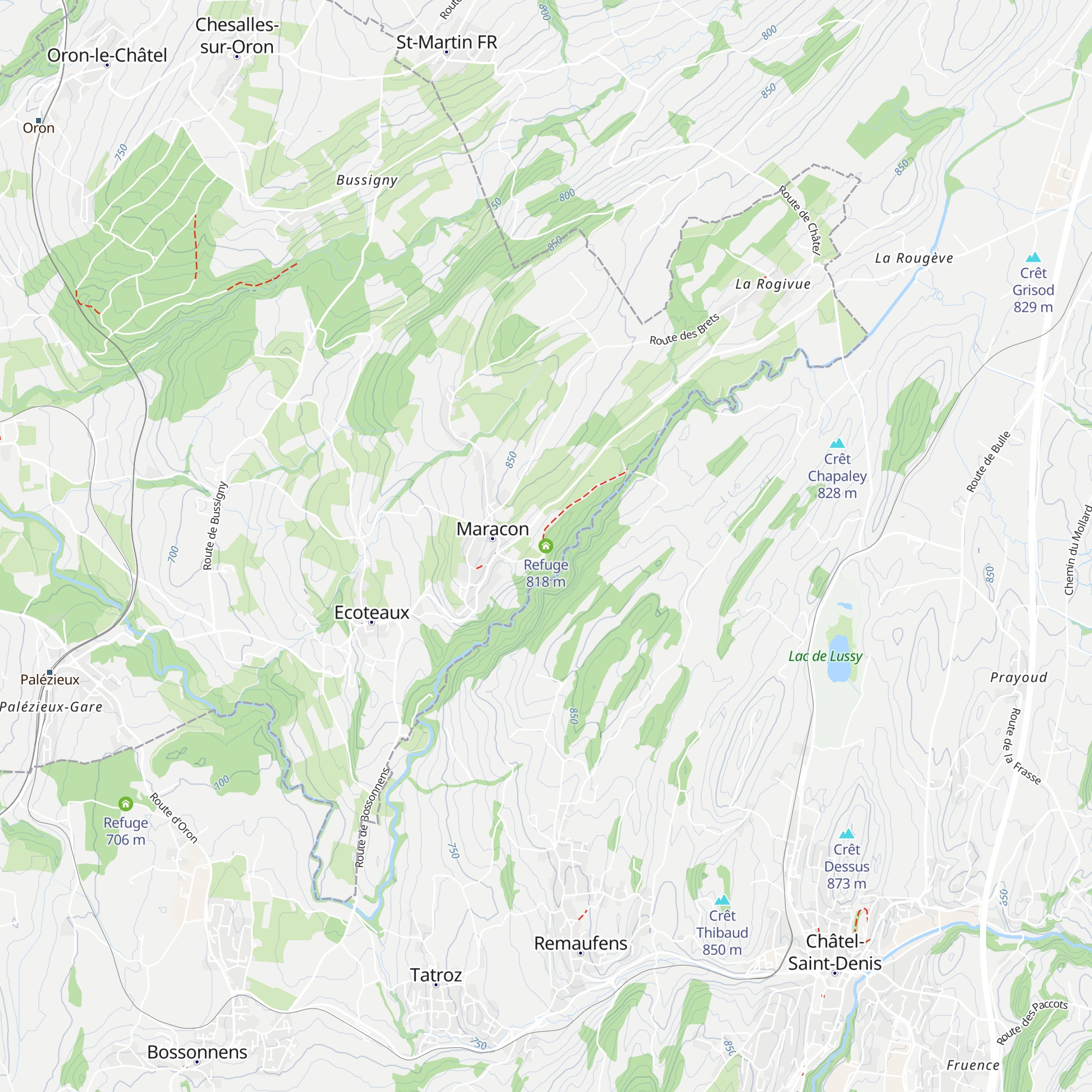 Refuge map