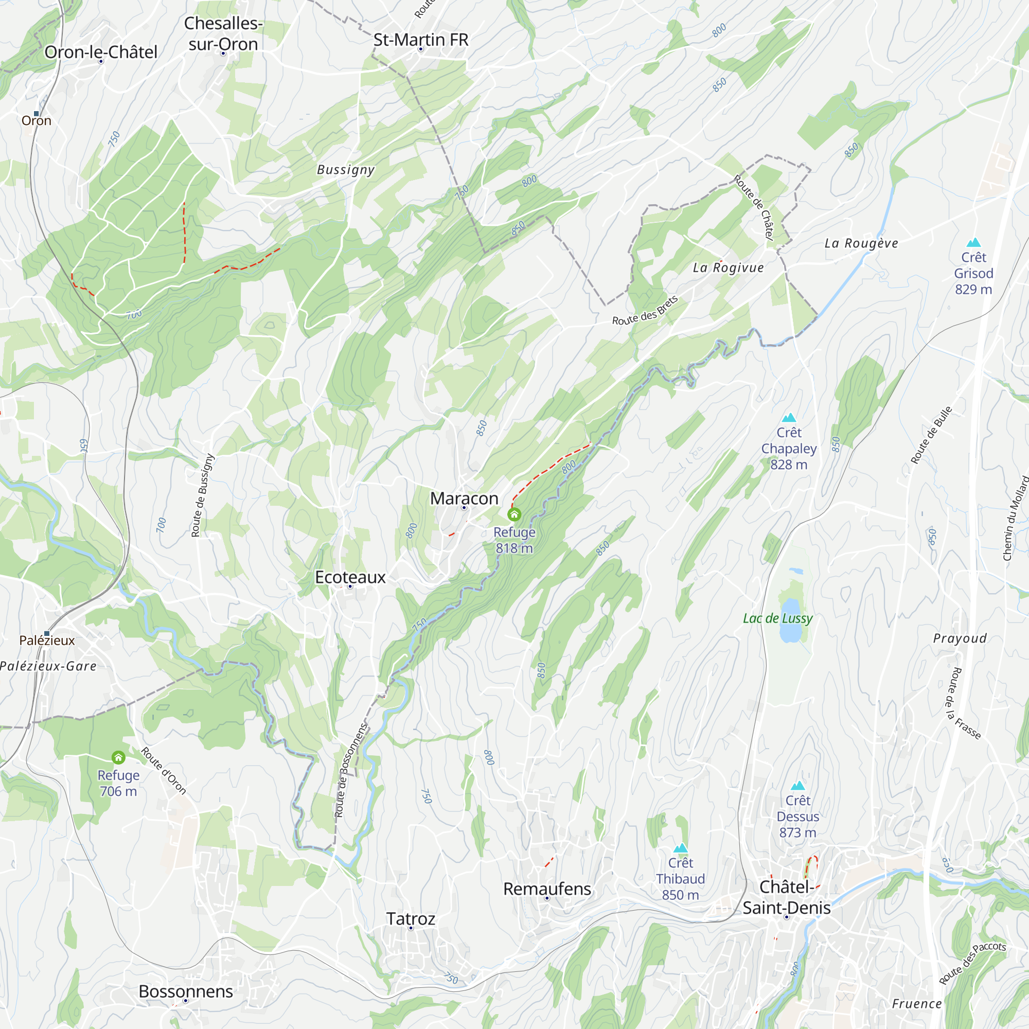 Refuge map