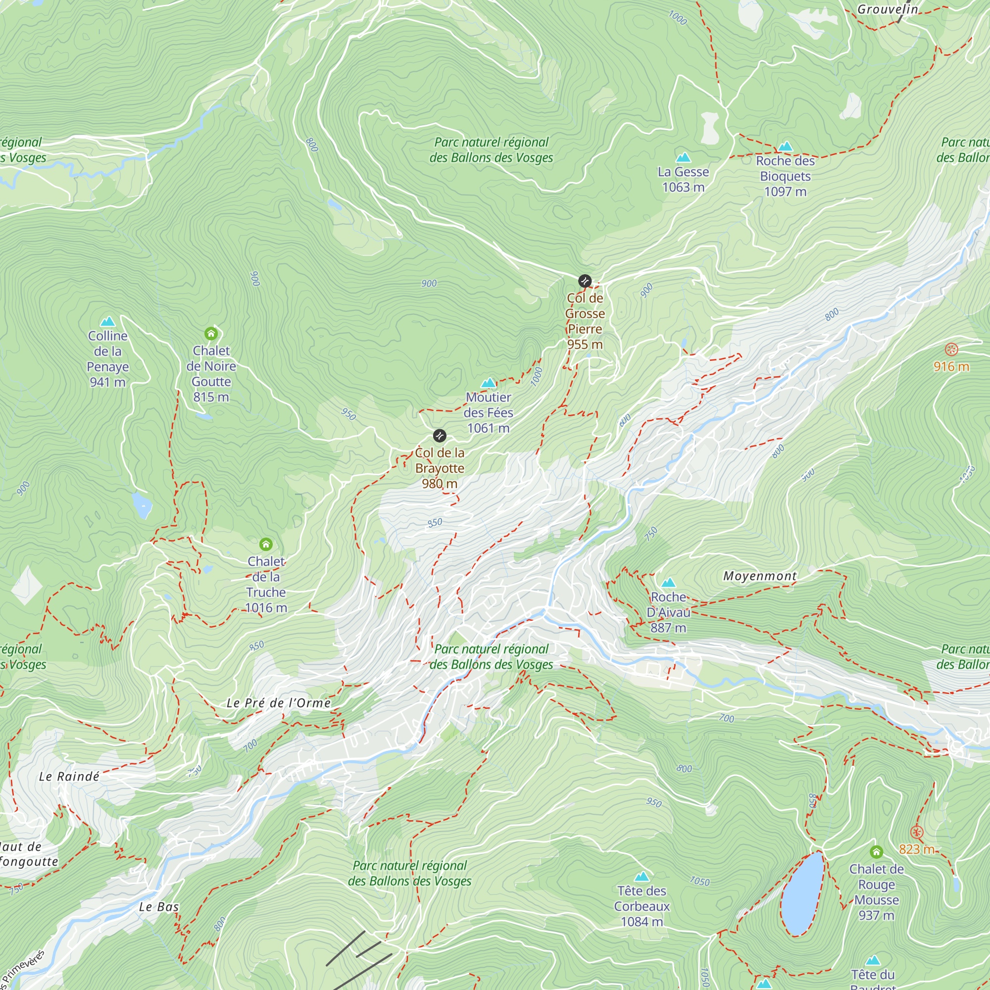 Gîtes & Châlets Pima map