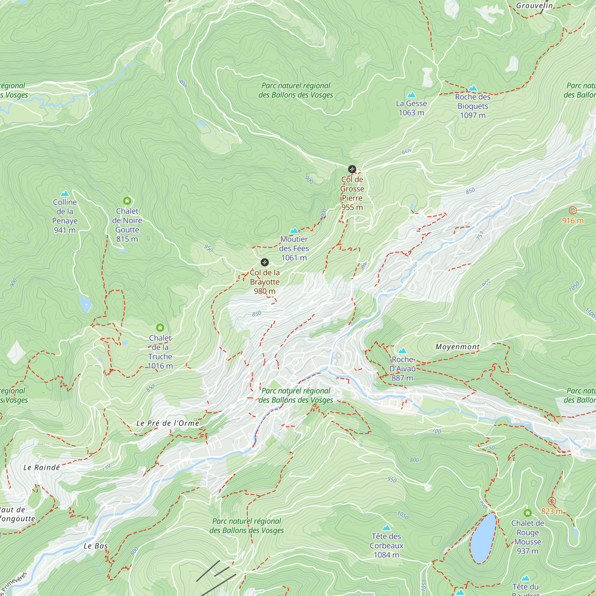 Gîtes & Châlets Pima map