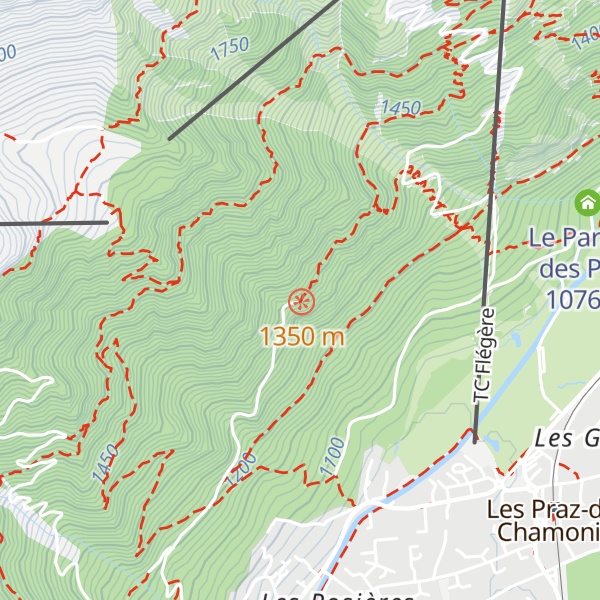 Map of Chalet De La Floria