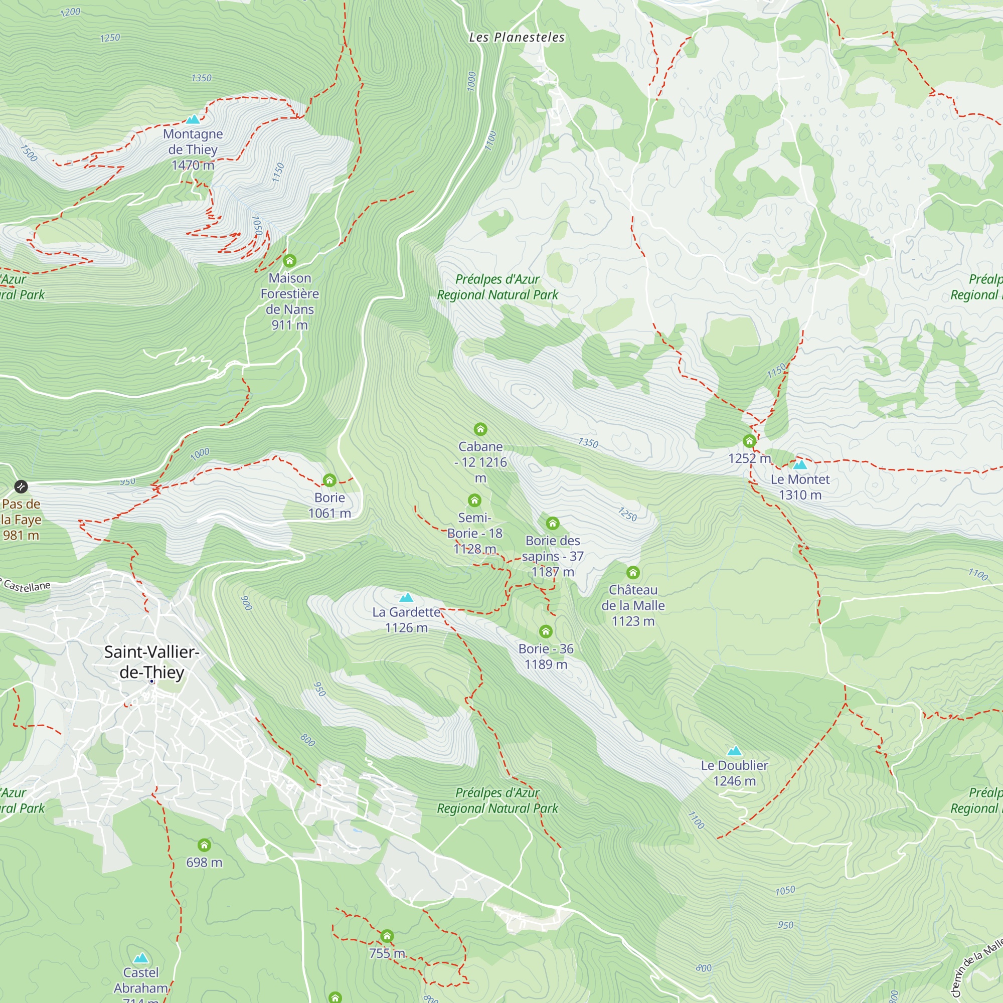 Cabanne double - 48 map