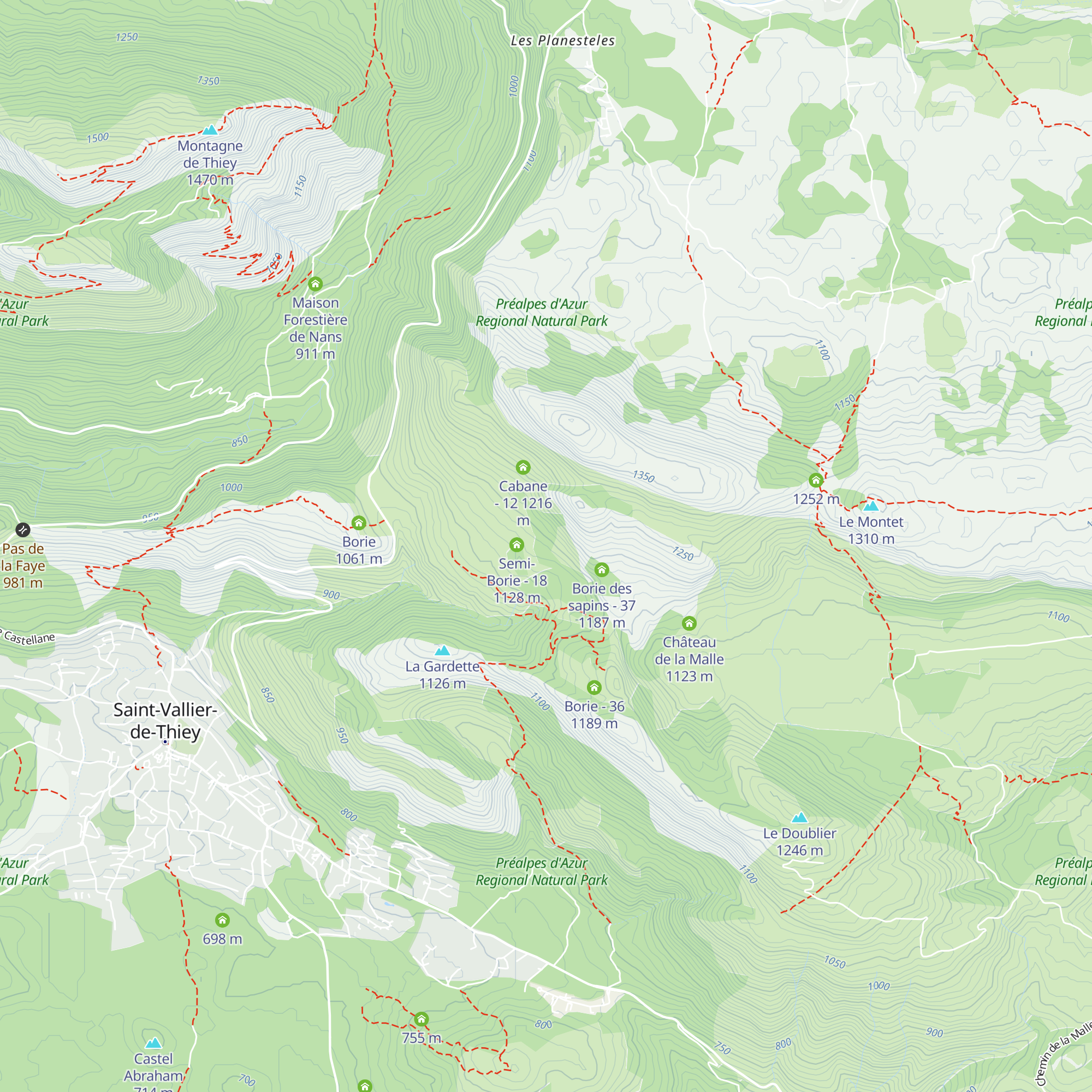 Cabanne double - 48 map