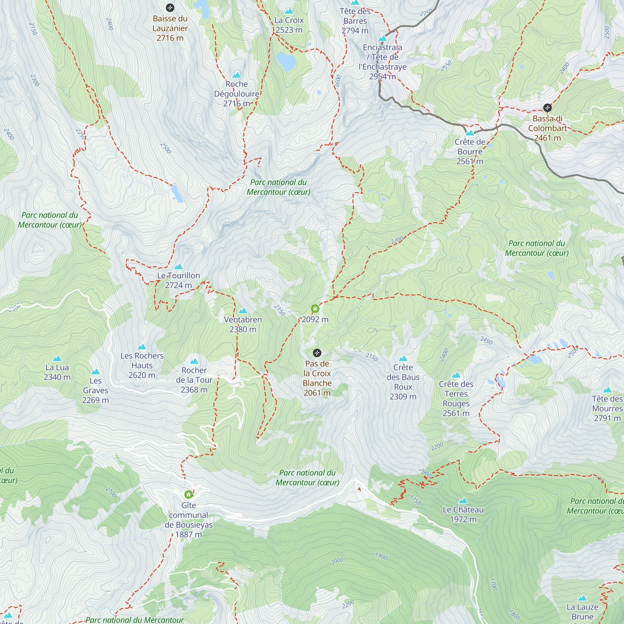 Bergerie du Salso Moreno map