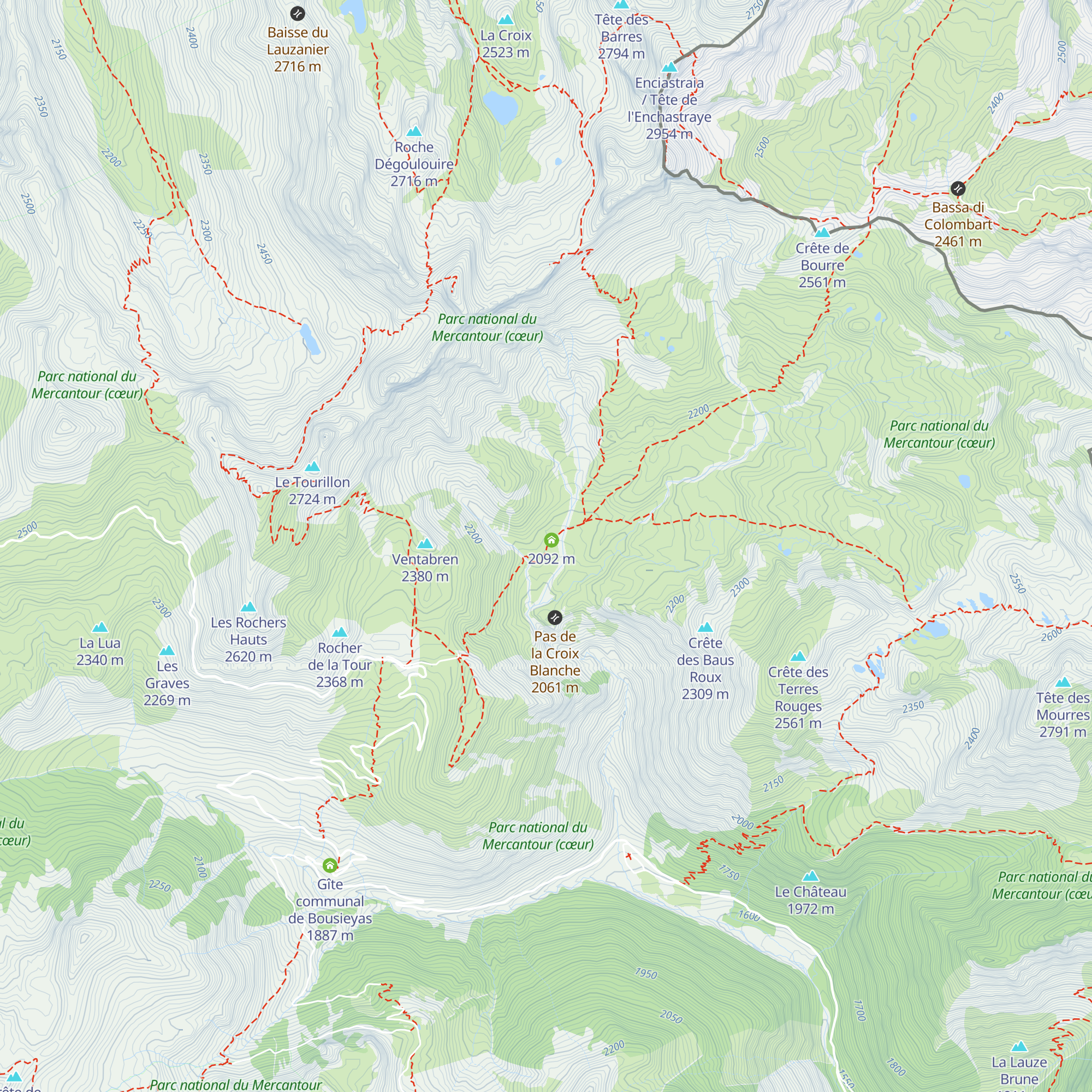 Bergerie du Salso Moreno map