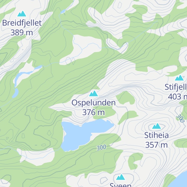 Map of Ospelunden