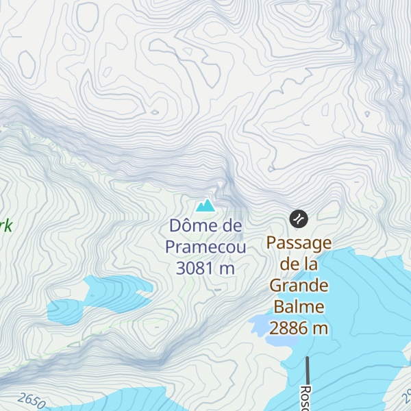 Map of Dôme de Pramecou