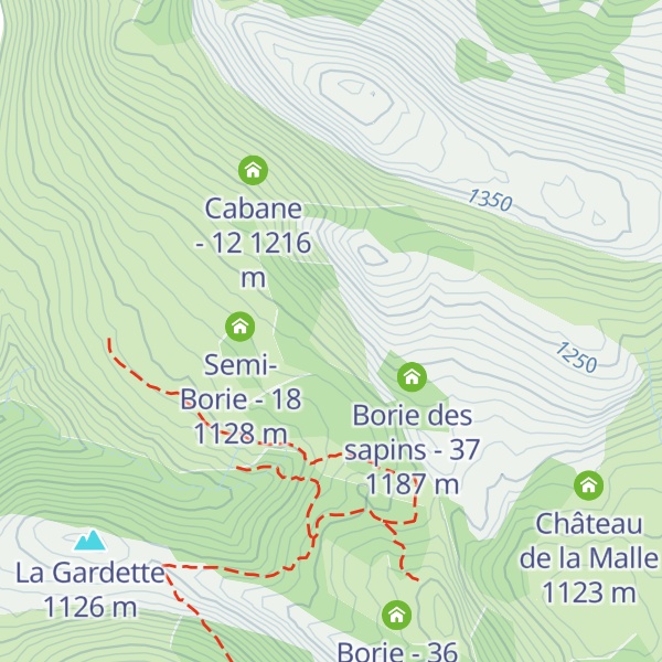 Map of Grande bergerie - 22