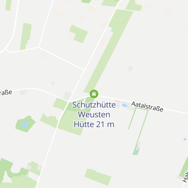 Map of Schutzhütte Weusten Hütte