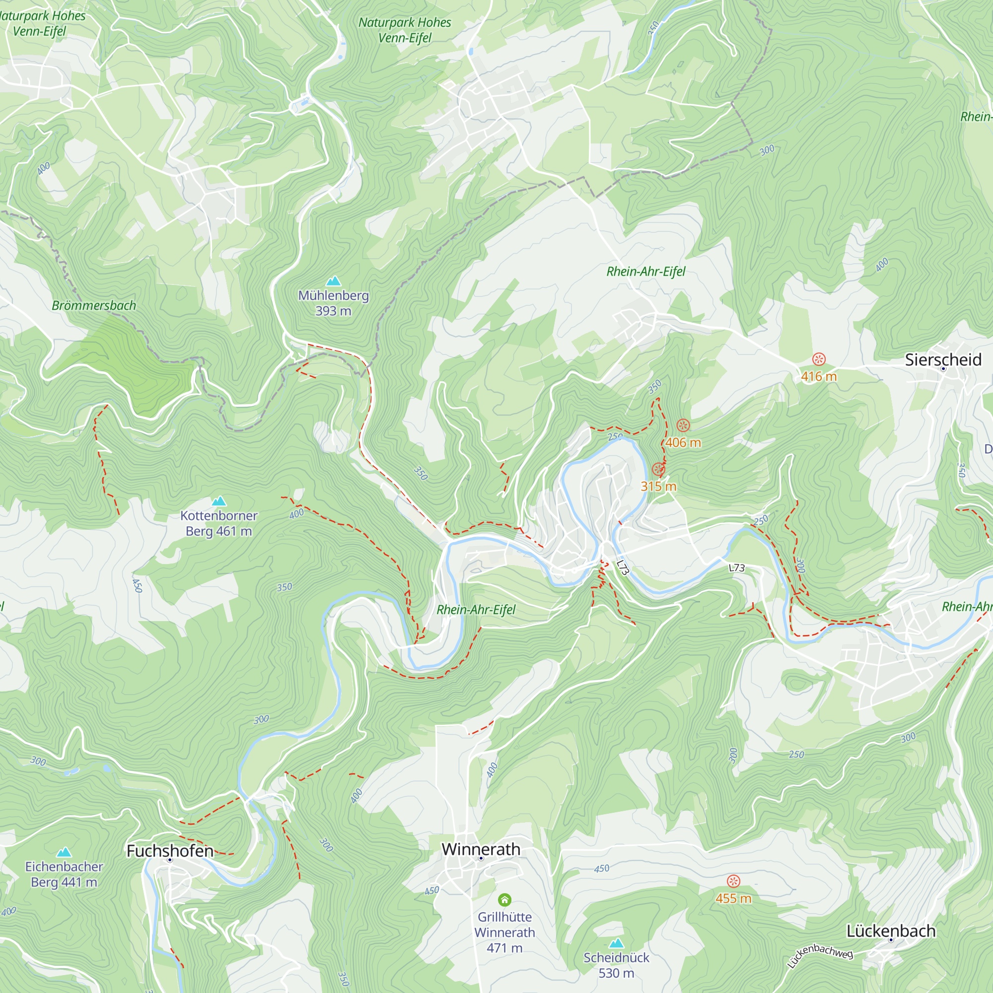 Martinshütte map