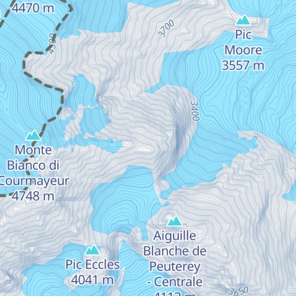 Map of Grand Pilier d'Angle