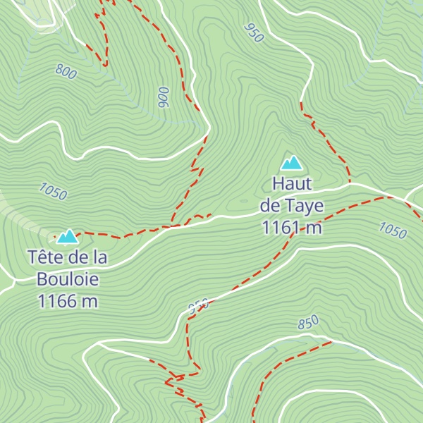 Map of Chalet des Crêtes